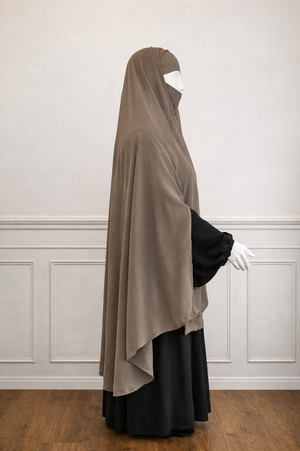 Medina Silk Khimaar (Beige)