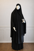 Medina Silk Khimaar (Zwart)